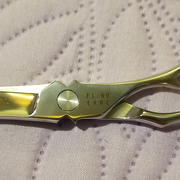 Handmade 440C japenese cutting scissors - Picture 5 of 5